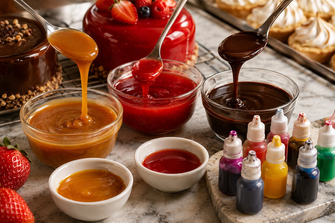 Syrups, Gels & Colours